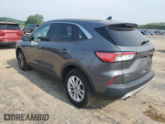 2021 Ford Escape SE with VIN 1FMCU0G69MUA08491, listed as a Copart auction lot 58772555 with 55,275 mi miles and Salvage title. Bid and sale history available at DreamBid. Image 2.