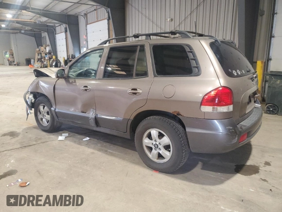2005 Hyundai Santa Fe GLS with VIN KM8SC73D85U998952, listed as a Copart auction lot 51576335 with 0 mi miles and Salvage Title. Bid and sale history available at carsss.com. Image 2.