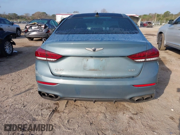 2018 Genesis G80 Sport z VIN KMHGN4JB7JU236576, wystawiony jako IAAI lot #41532947 z przebiegiem 124 083 mil mil oraz . Historia ofert i sprzedaży dostępna na DreamBid. Obrazek 16.