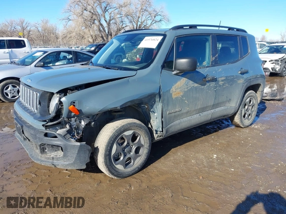2018 Jeep Renegade Sport with VIN ZACCJBAHXJPG69723, listed as a IAAI auction lot 41576824 with 49,758 mi miles and . Bid and sale history available at DreamBid. Image 17.