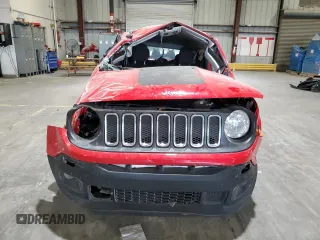 2018 Jeep Renegade Latitude with VIN ZACCJABB8JPG93233, listed as a Copart auction lot 58553795 with Not provided miles and Non repairable. Bid and sale history available at DreamBid. Image 5.