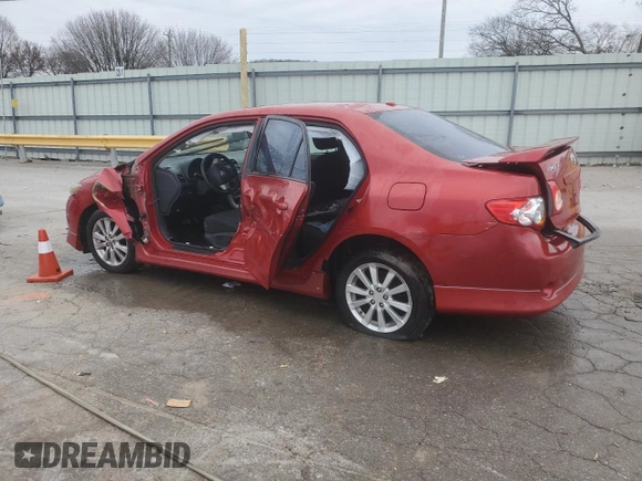 2010 Toyota Corolla with VIN 1NXBU4EE9AZ370913, listed as a Copart auction lot 45695665 with Not provided miles and Salvage title. Bid and sale history available at DreamBid. Image 2.