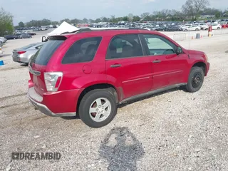 2005 Chevrolet Equinox LS with VIN 2CNDL23F756046004, listed as a IAAI auction lot 42031984 with 142,056 mi miles. Bid and sale history available at carsss.com. Image 4.