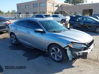 2019 Honda Insight EX with VIN 19XZE4F51KE021792, listed as a IAAI auction lot 42554090 with 104,030 mi miles and . Bid and sale history available at DreamBid. Image 1.
