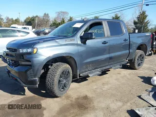 2021 Chevrolet Silverado 1500 LT Trail Boss with VIN 1GCPYFED4MZ349105, listed as a IAAI auction lot 41845023 with 97,012 mi miles and . Bid and sale history available at DreamBid. Image 2.