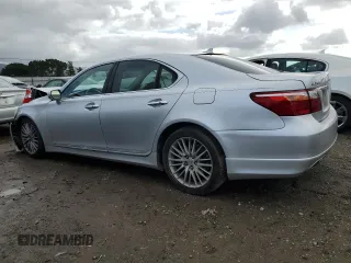 2010 Lexus LS 460 with VIN JTHBL5EF8A5092651, listed as a Copart auction lot 45054185 with 174,439 mi miles and Salvage Title. Bid and sale history available at DreamBid. Image 2.