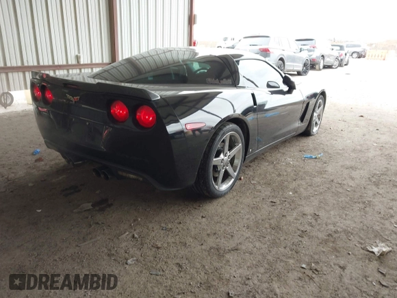 2008 Chevrolet Corvette with VIN 1G1YY25W485118824, listed as a IAAI auction lot 41611892 with 91,121 mi miles. Bid and sale history available at carsss.com. Image 4.