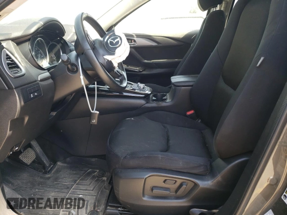 2021 Mazda CX-9 Sport with VIN JM3TCBBY5M0502888, listed as a Copart auction lot 61299673 with 50,576 mi miles and . Bid and sale history available at DreamBid. Image 7.