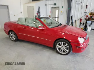 2007 Mercedes-Benz CLK-Class 3.5L with VIN WDBTK56F17T082571, listed as a Copart auction lot 74328314 with 0 mi miles and Clean Title. Bid and sale history available at carsss.com. Image 4.