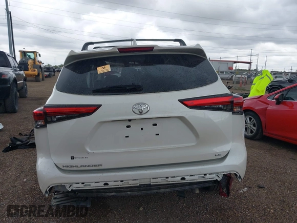 2021 Toyota Highlander L with VIN 5TDZZRAH7MS069048, listed as a IAAI auction lot 40980925 with Not provided miles and . Bid and sale history available at DreamBid. Image 16.
