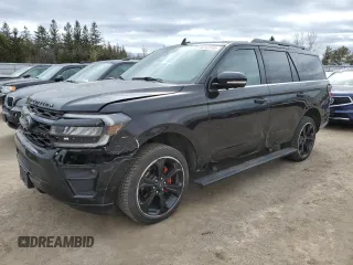 2022 Ford Expedition Limited z VIN 1FMJU2AT1NEA00902, wystawiony jako Copart lot #48743745 z przebiegiem 64 410 mil mil oraz Czysty tytuł • Clean title. Historia ofert i sprzedaży dostępna na DreamBid. Obrazek 1.