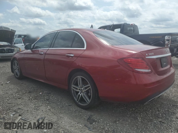 2018 Mercedes-Benz E 300 with VIN WDDZF4JB3JA367148, listed as a Copart auction lot 55642295 with 133,163 mi miles and Clean Title. Bid and sale history available at DreamBid. Image 2.