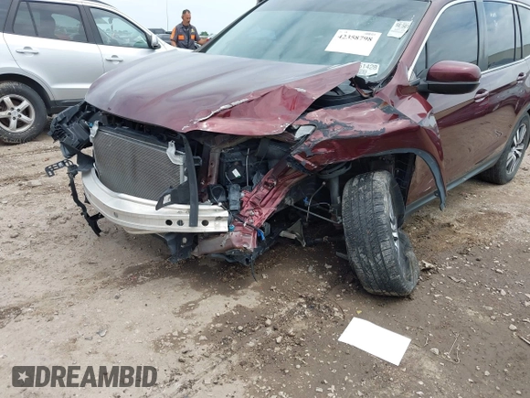 2018 Honda Pilot EX-L with VIN 5FNYF5H59JB030003, listed as a IAAI auction lot 42358798 with Not provided miles and . Bid and sale history available at DreamBid. Image 6.