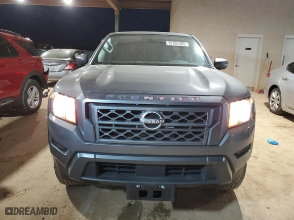 2022 Nissan Frontier S with VIN 1N6ED1EJ0NN655395, listed as a Copart auction lot 87907405 with 38,784 mi miles and Salvage Title. Bid and sale history available at carsss.com. Image 5.