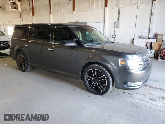 2015 Ford Flex SEL z VIN 2FMGK5C86FBA03477, wystawiony jako Copart lot #53562725 z przebiegiem 136 616 mil mil oraz Tytuł czysty. Historia ofert i sprzedaży dostępna na DreamBid. Obrazek 4.
