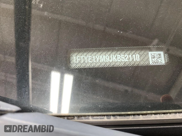 2018 Ford Transit с VIN 1FTYE1YM9JKB52110, выставлен на аукционе IAAI как лот 42610426 с пробегом 156 532 миль миль и . История ставок и продаж доступна на DreamBid. Изображение 14.