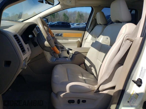 2007 Lincoln MKX with VIN 2LMDU88C77BJ02696, listed as a Copart auction lot 52804485 with 127,834 mi miles and Clean Title. Bid and sale history available at carsss.com. Image 7.
