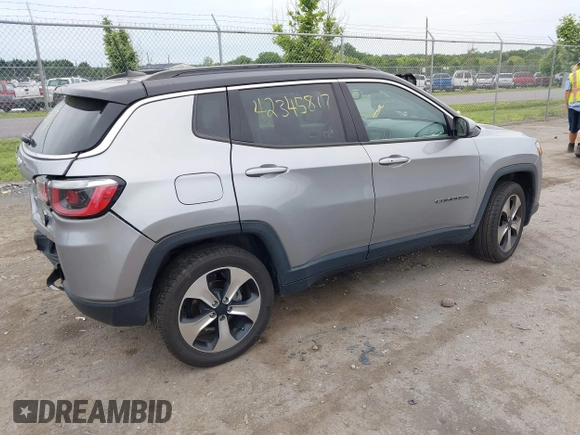 2018 Jeep Compass Altitude с VIN 3C4NJDBB0JT135993, выставлен на аукционе IAAI как лот 42345817 с пробегом 69 892 миль миль и . История ставок и продаж доступна на DreamBid. Изображение 4.