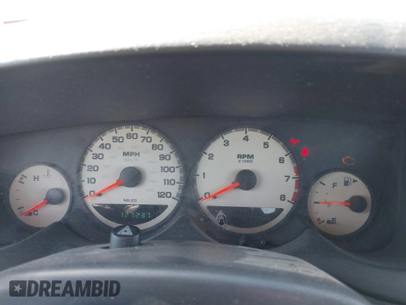 2003 Dodge Neon SXT with VIN 1B3ES56C43D215636, listed as a IAAI auction lot 40627629 with 121,237 mi miles. Bid and sale history available at carsss.com. Image 7.