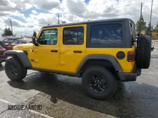 2020 Jeep Wrangler Unlimited Sport with VIN 1C4HJXDM2LW289101, listed as a Copart auction lot 48896365 with 52,536 mi miles and Salvage title. Bid and sale history available at DreamBid. Image 2.