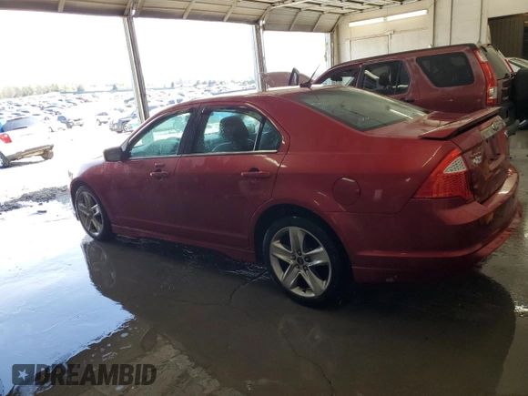 2011 Ford Fusion SPORT with VIN 3FAHP0DC1BR133040, listed as a Copart auction lot 50990545 with 187,599 mi miles and Salvage Title. Bid and sale history available at carsss.com. Image 2.