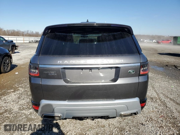 2019 Land Rover Range Rover Sport HSE with VIN SALWR2RK5KA818474, listed as a Copart auction lot 41543495 with 66,524 mi miles and Salvage Title. Bid and sale history available at carsss.com. Image 6.