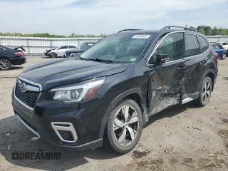 2020 Subaru Forester Touring with VIN JF2SKAXC0LH454331, listed as a Copart auction lot 54505345 with 76,416 mi miles and Salvage title. Bid and sale history available at DreamBid. Image 1.