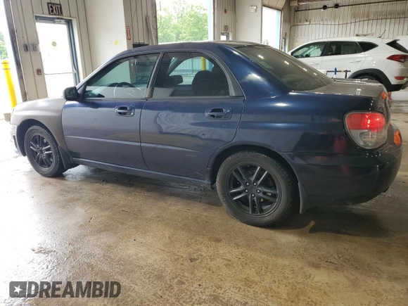 2006 Subaru Impreza i z VIN JF1GD676X6G517456, wystawiony jako Copart lot #61001205 z przebiegiem 185 796 mil mil oraz Szkoda całkowita • Salvage title. Historia ofert i sprzedaży dostępna na DreamBid. Obrazek 2.