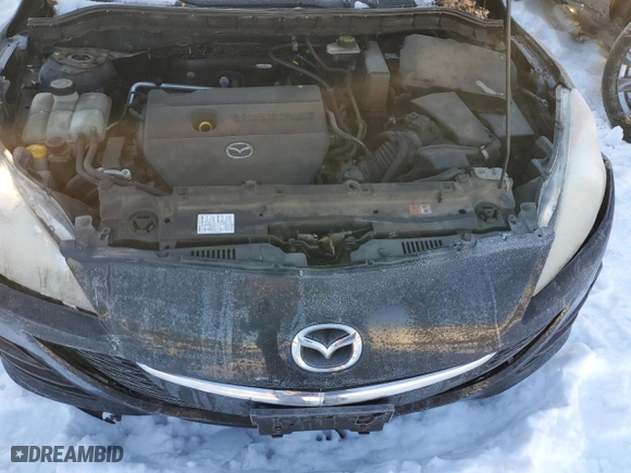 2010 Mazda Mazda3 i Sport with VIN JM1BL1SF0A1203151, listed as a Copart auction lot 87526515 with 113,606 mi miles and Salvage Title. Bid and sale history available at carsss.com. Image 12.