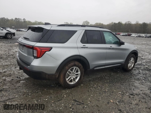 2025 Ford Explorer Active with VIN 1FMUK7DH9SGA26994, listed as a Copart auction lot 50146565 with 4,471 mi miles and Salvage Title. Bid and sale history available at carsss.com. Image 3.