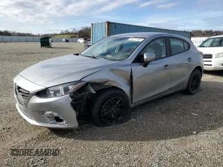 2014 Mazda 3 i Sport with VIN JM1BM1K77E1204051, listed as a Copart auction lot 44277765 with 118,243 mi miles and Salvage Title. Bid and sale history available at carsss.com. Image 1.