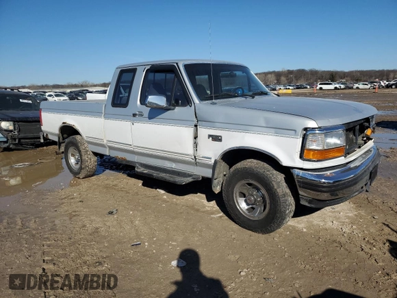 1996 Ford F-150 with VIN 1FTEX14H2TKA44467, listed as a Copart auction lot 46775655 with 161,179 mi miles and Salvage Title. Bid and sale history available at carsss.com. Image 4.