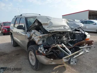 1999 Dodge Durango with VIN 1B4HS28Y9XF672873, listed as a IAAI auction lot 41919377 with 1 mi miles. Bid and sale history available at carsss.com. Image 1.
