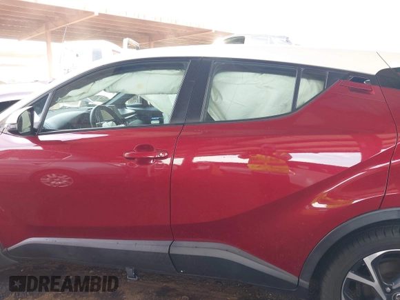 2018 Toyota C-HR XLE with VIN NMTKHMBX7JR021296, listed as a IAAI auction lot 41896666 with 108,545 mi miles. Bid and sale history available at carsss.com. Image 15.