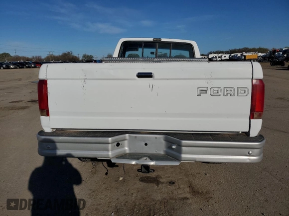 1993 Ford F-150 with VIN 2FTEF14Y2PCA76591, listed as a Copart auction lot 51485965 with 0 mi miles and Salvage Title. Bid and sale history available at carsss.com. Image 6.