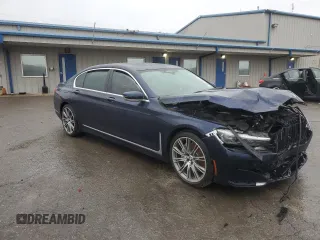 2021 BMW 7 Series 740i z VIN WBA7T2C01MCE56512, wystawiony jako Copart lot #42575055 z przebiegiem 32 143 mil mil oraz Szkoda całkowita • Salvage title. Historia ofert i sprzedaży dostępna na DreamBid. Obrazek 4.