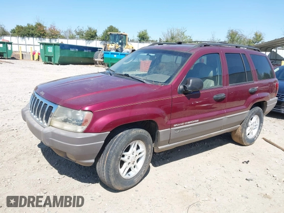 2003 Jeep Grand Cherokee Laredo with VIN 1J4GX48S93C523831, listed as a IAAI auction lot 41852442 with 270,735 mi miles. Bid and sale history available at carsss.com. Image 2.