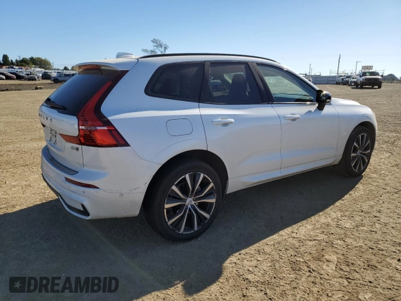 2023 Volvo XC60 Plus Dark Theme with VIN YV4L12RW2P1376343, listed as a Copart auction lot 42230145 with 13,045 mi miles and Salvage Title. Bid and sale history available at carsss.com. Image 3.