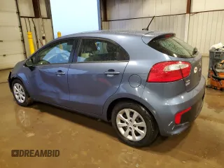 2016 Kia Rio LX with VIN KNADM5A30G6639575, listed as a Copart auction lot 47887945 with 162,110 mi miles and Salvage Title. Bid and sale history available at carsss.com. Image 2.