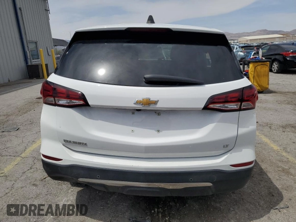 2023 Chevrolet Equinox LT with VIN 3GNAXKEG7PL114695, listed as a Copart auction lot 58258595 with Not provided miles and Salvage title. Bid and sale history available at DreamBid. Image 6.