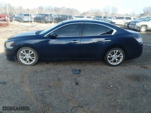 2012 Nissan Maxima 3.5 SV with VIN 1N4AA5AP8CC868105, listed as a IAAI auction lot 41490842 with 1 mi miles. Bid and sale history available at carsss.com. Image 14.