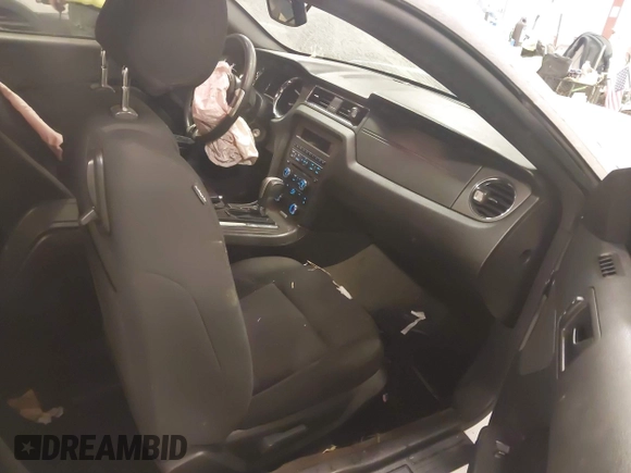 2013 Ford Mustang V6 with VIN 1ZVBP8AM0D5281131, listed as a IAAI auction lot 41447563 with 119,820 mi miles. Bid and sale history available at carsss.com. Image 5.