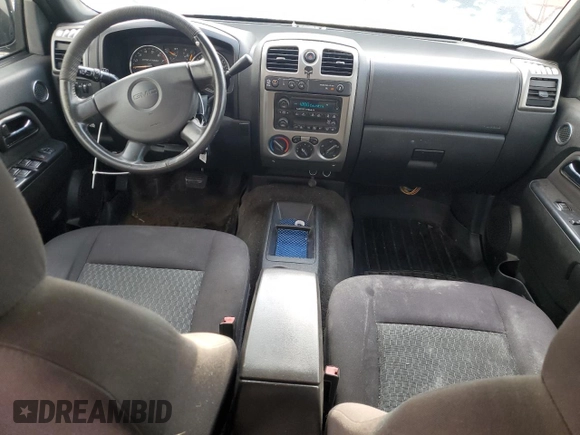 2012 GMC Canyon SLE2 with VIN 1GTH6PFE5C8147076, listed as a Copart auction lot 83698534 with 153,668 mi miles and Clean title. Bid and sale history available at DreamBid. Image 8.