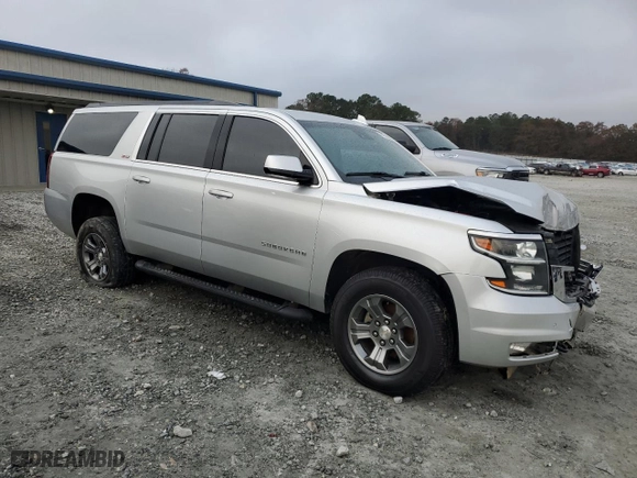 2019 Chevrolet Suburban LT with VIN 1GNSKHKC3KR297652, listed as a Copart auction lot 84951544 with NaN miles and Salvage Title. Bid and sale history available at carsss.com. Image 4.