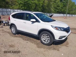 2015 Honda CR-V EX-L with VIN 5J6RM3H7XFL024502, listed as a IAAI auction lot 42056854 with 90,344 mi miles. Bid and sale history available at carsss.com. Image 1.