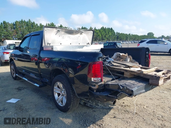 2014 Ram 1500 Sport with VIN 1C6RR7UT2ES136028, listed as a IAAI auction lot 42716600 with 119,148 mi miles and . Bid and sale history available at DreamBid. Image 3.