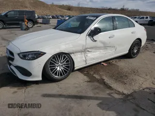 2023 Mercedes-Benz C 300 with VIN W1KAF4HB6PR142266, listed as a Copart auction lot 52414115 with 14,569 mi miles and Salvage Title. Bid and sale history available at DreamBid. Image 1.