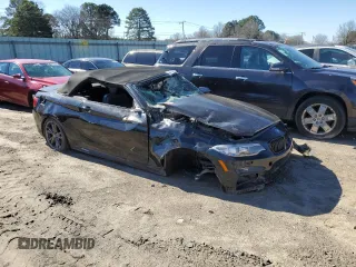 2016 BMW 2 Series M235i with VIN WBA1M1C55GV394109, listed as a Copart auction lot 43199884 with 0 mi miles. Bid and sale history available at carsss.com. Image 4.