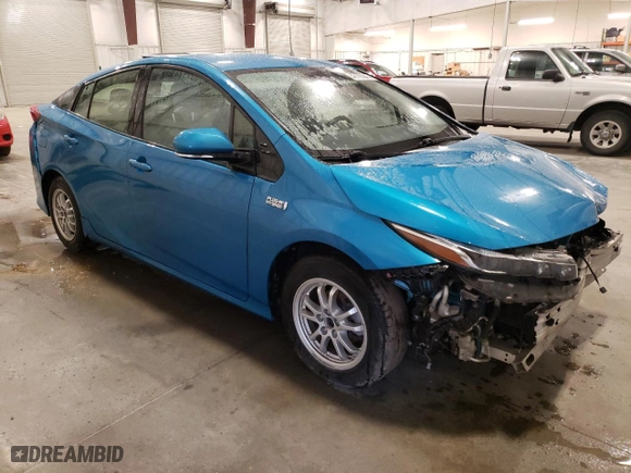 2018 Toyota Prius Prime Plus with VIN JTDKARFP0J3071083, listed as a Copart auction lot 48100945 with 179,194 mi miles and Salvage Title. Bid and sale history available at carsss.com. Image 4.