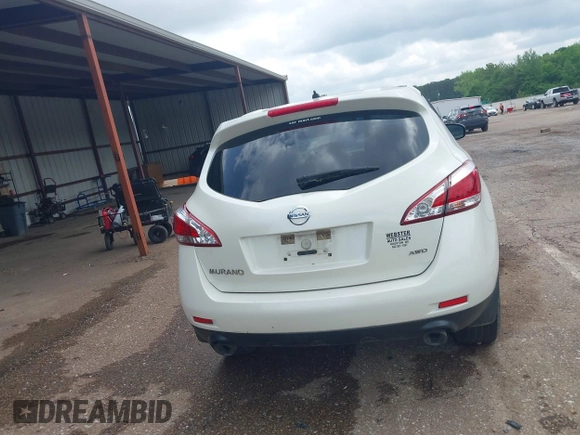 2013 Nissan Murano SV with VIN JN8AZ1MW9DW309293, listed as a IAAI auction lot 41936910 with 225,729 mi miles and . Bid and sale history available at DreamBid. Image 16.